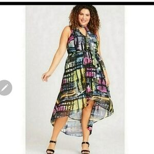 NWT AVENUE multicolor dress size 18